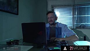 21 Naturals - Horny Russian Lena Reif Rides Thick Shaft With Passion