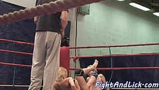 fight and lick pussy with fingering and rimjob?