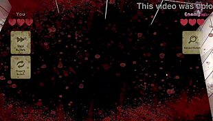 In this 3d anime, curvy teen gets a huge blowbang and squirts cum everywhere