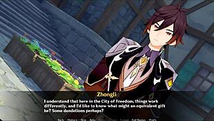 klee's prank adventure part 2 with lesbian fingering and toys outdoor 😏