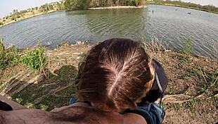 Alexis Kay Strolls in the Park