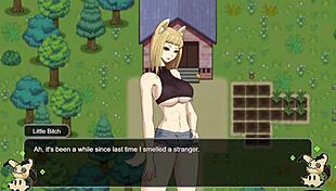 What happens with big tits in the hentai stable?