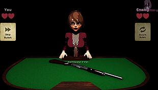 In this 3d anime, curvy teen gets a huge blowbang and squirts cum everywhere