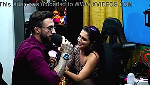 Havena Sucks Presenter On Podcast While Husband Watches!