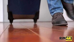 Businessman says, 'I can't wait to lick my wife's ass at home.'