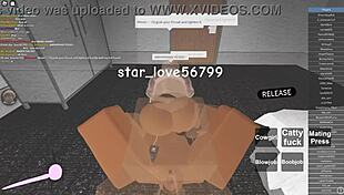 just another day with roblox porn, watching ebony babes bent over for big black cock.