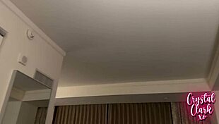 Stepmom Shares Hotel Bed All Weekend