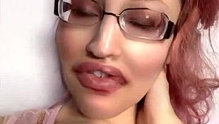 Goddess In Glasses Delivers Jerk Off Instructions For Financial Domination