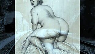 Vintage Erotic Illustration Brings Retro Anime Charm to Life with Hentai Flair