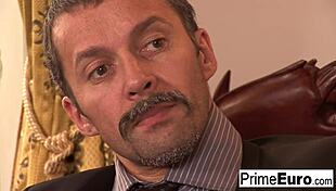 Euro Slut Gets Fucked Hard With Tits And Ass