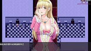 Female Knight Gets Her Chest Attacked By Companions In Wedding Scene