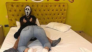 I got a free blowjob from ghostface for halloween