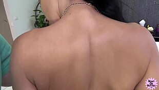 Monster facial covers petite hottie with big tits in cumshot and sucking session 💦