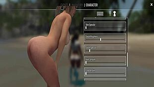 big tits milf gets hairy cock assfucking on beach