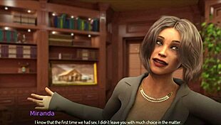 bound in a game, the player struggles to escape the restraints