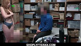 Big Tits MILF Step Mom Lauren Phillips and Busty Cop Scarlett Snow Punish Burglar