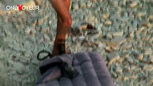 i thought she’d swallow but got cum all over at beach sex