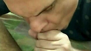 subtle sucking and oral pleasure with the delivery guy