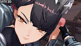 Exclusive Maid Blowjob Futanari