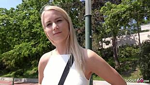 Sharon gets picked up for sloppy rough orgasm fuck