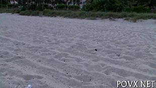 Barely legal teens with small tits engage in hardcore fucking and blowjobs.