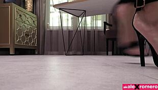 I feel the maid licking my balls passionately