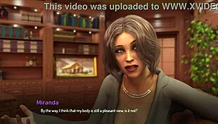 bound in a game, the player struggles to escape the restraints