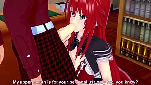 rias gremory begs for sex in this hs dxd ntr madness, watch the full hour of sheer fantasy on fantasyking3