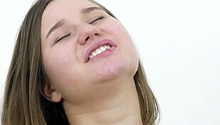 Plump girl Amalia Davis masturbates her wet pussy solo in 4K