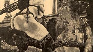 Vintage Erotic Illustration Brings Retro Anime Charm to Life with Hentai Flair