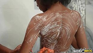 Mila mars seduces stepfather in shower, then to bed for intimate encounter