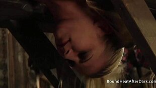 Facesitting and pussy fingering for busty big tits lesbian slave.