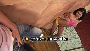 Your ex-girlfreind gives footjob and blowjob in home vidoes