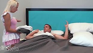 Hey, I'm your wake-up call at Hotel 69 with milf Stella!