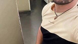 Intriguing public blowjob at the construction site with the bricklayer!