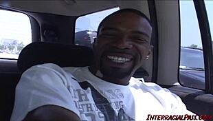 Pretty girl ann gets double fucked by black guys!