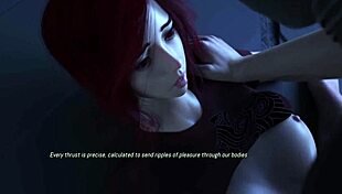 Projekt Passion Big Ass Red Head Gets Fucked Hard By Large Cock With Big Cum Inside Creampie