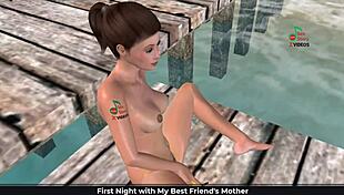 WATCH this cute girl MASTURBATE on the BEACH!