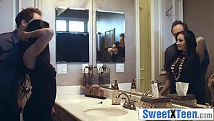 yo, check this all-natural teen hottie banging crystal rae in a wild session!