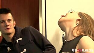 huge bar facial after work, damn didnt expect that