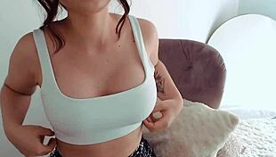 Cute Latina Dances Seductively