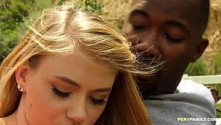 blonde hannah hays hops on stepson's monster cock