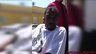 Pretty girl ann gets double fucked by black guys!