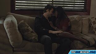 Cute Black Girl Rides With Passion