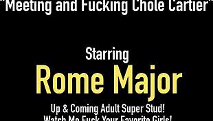 I watch Rome Major fuck Chloe Cartier passionately