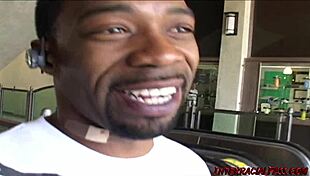 Pretty girl ann gets double fucked by black guys!