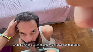 Bearded Man Sucks Cocks