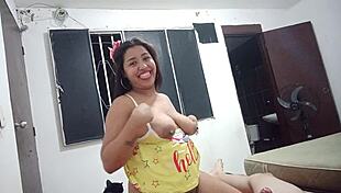 Wow, my mother-in-law is so delicious, I fuck her hard!