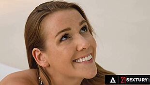 Sexy babe Alexis Crystal gets her ass banged hard.