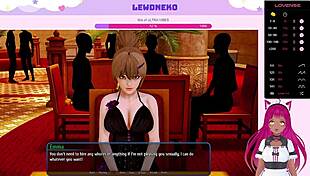 Vtuber Lewdneko Feels Intense Pleasure In Harem Hotel Part 26